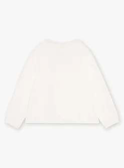 Shirt, T-shirt-Sergent Major Ecru slubbed jersey T-shirt
