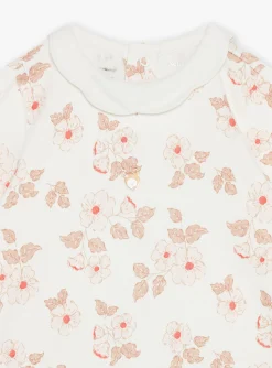 Suits And Ensembles-Sergent Major Ecru top, leggings and antique pink headband