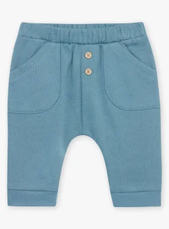 Suits And Ensembles-Sergent Major Ecru T-shirt, blue pants and ecru and blue bandana