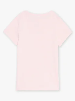 Underwear, Socks, Tights-Sergent Major 2 ecru T-shirts with dancer motif