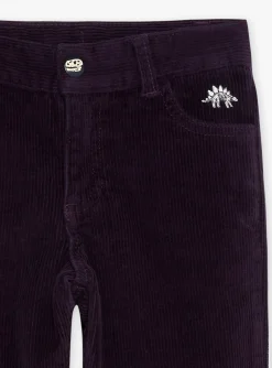 Trousers, Jeans-Sergent Major Eggplant straight-leg pants
