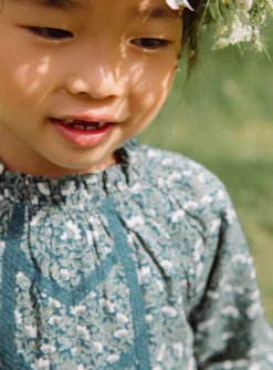 Dress-Sergent Major Emerald green floral print dress