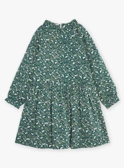 Dress-Sergent Major Emerald green floral print dress
