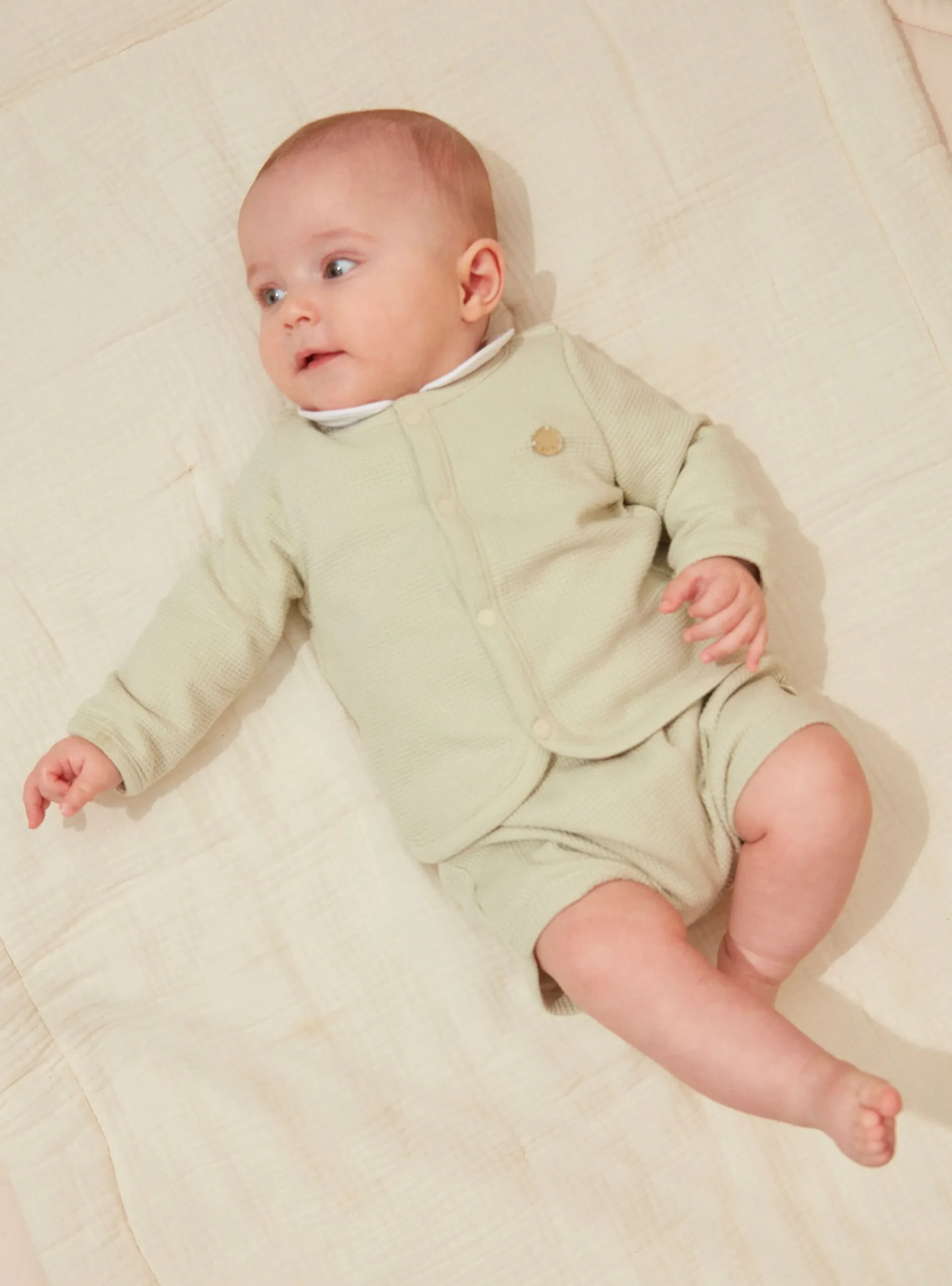 Coat, Cardigan-Sergent Major Fancy cotton cardigan