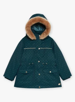 Coat, Parka, Jacket-Sergent Major Fir green hooded parka