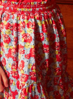 Skirt, Shorts-Sergent Major Floral flounced skirt