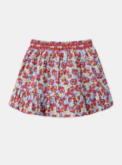 Skirt, Shorts-Sergent Major Floral flounced skirt