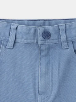 Trousers, Jeans-Sergent Major Frosted blue slim-fit cargo pants