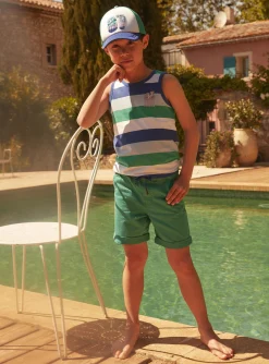 Bermuda Shorts-Sergent Major Green BERMUDA