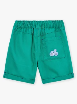 Bermuda Shorts-Sergent Major Green BERMUDA