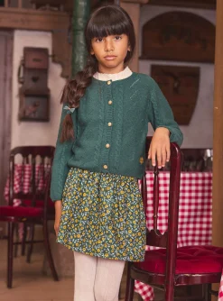 Knitwear, Sweater, Cardigan-Sergent Major Green CARDIGAN