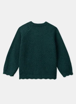 Knitwear, Sweater, Cardigan-Sergent Major Green CARDIGAN