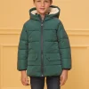 Coat, Parka, Jacket-Sergent Major Green DOWN JACKET