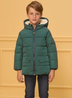 Coat, Parka, Jacket-Sergent Major Green DOWN JACKET