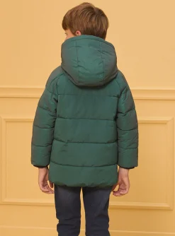 Coat, Parka, Jacket-Sergent Major Green DOWN JACKET