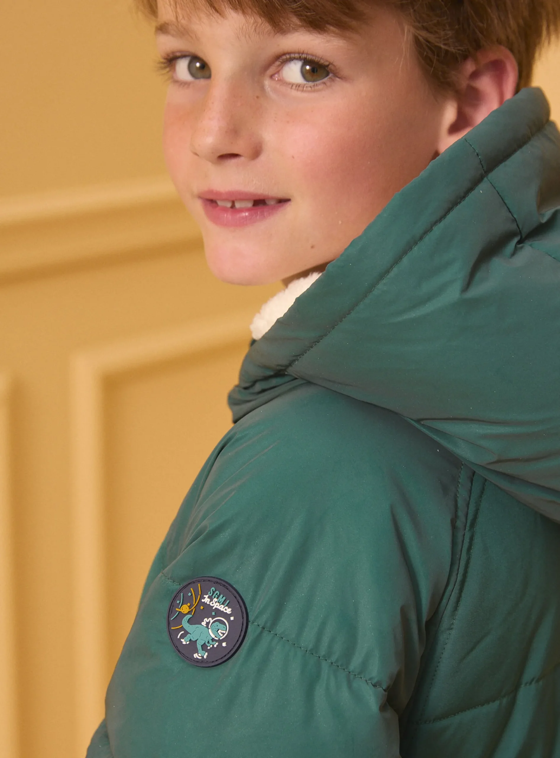 Coat, Parka, Jacket-Sergent Major Green DOWN JACKET