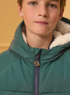 Coat, Parka, Jacket-Sergent Major Green DOWN JACKET