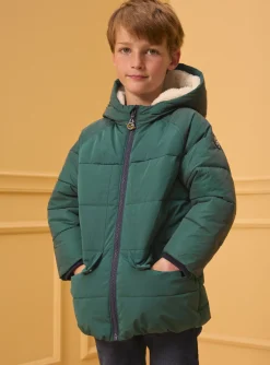 Coat, Parka, Jacket-Sergent Major Green DOWN JACKET