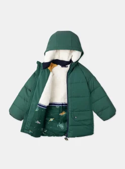 Coat, Parka, Jacket-Sergent Major Green DOWN JACKET