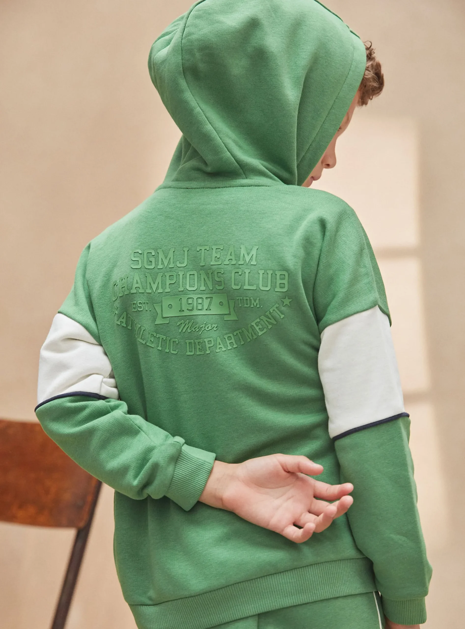 Sweatpants-Sergent Major Green hooded sweatshirt