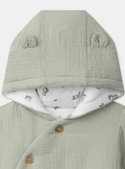 Coat, Cardigan-Sergent Major Green JACKET