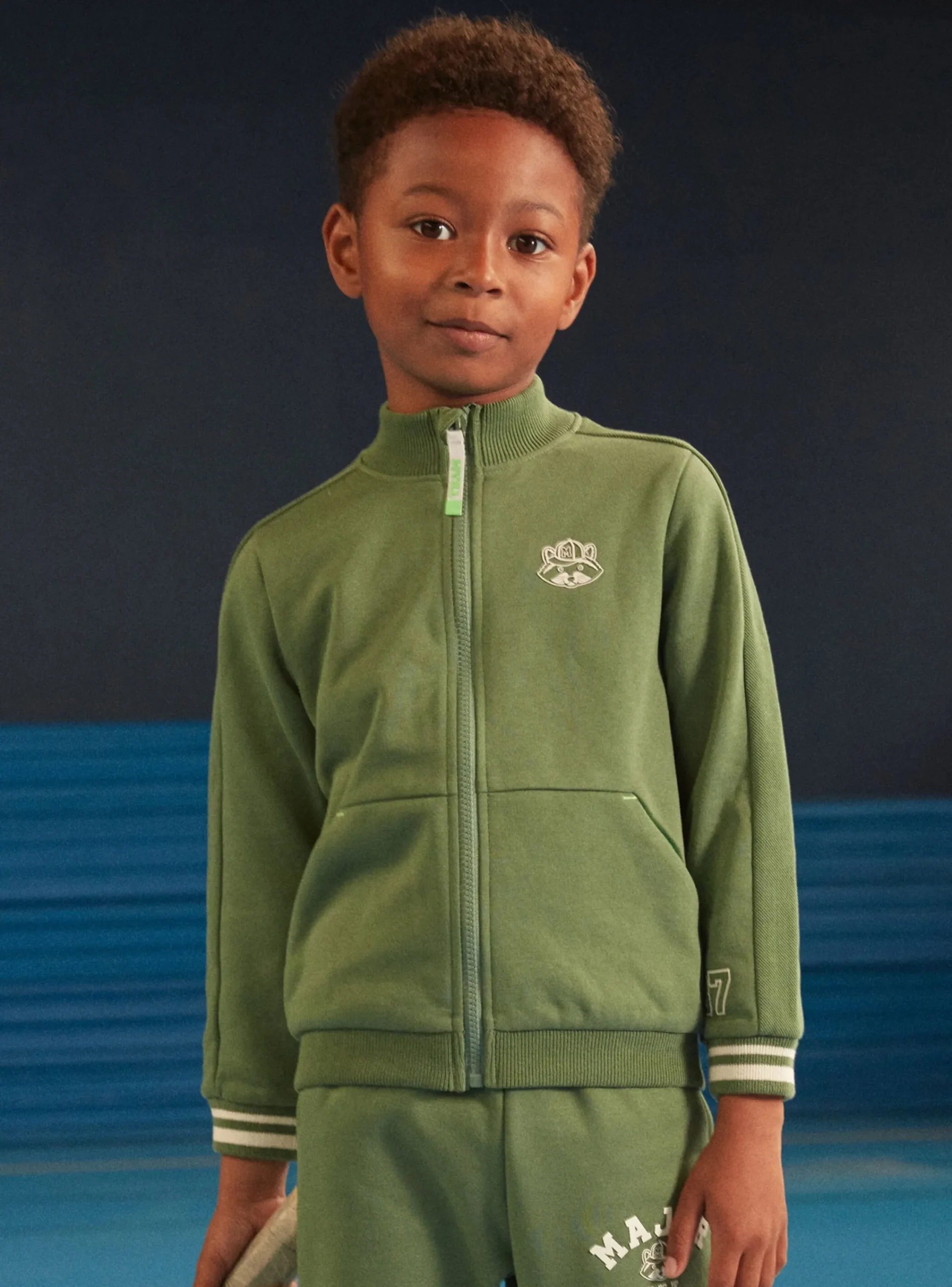 Sweatpants-Sergent Major Green JOGGING TOP