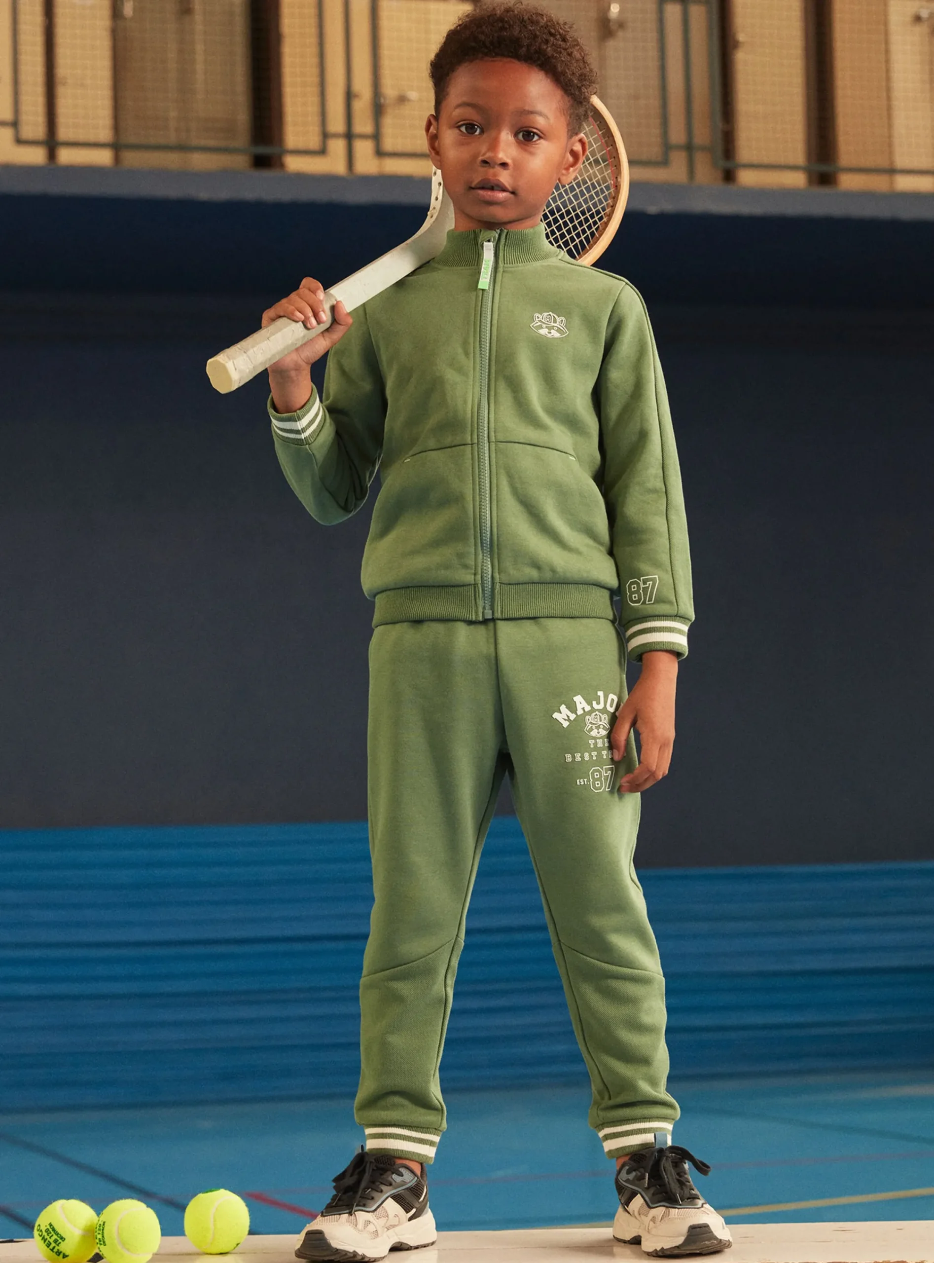 Sweatpants-Sergent Major Green JOGGING TOP