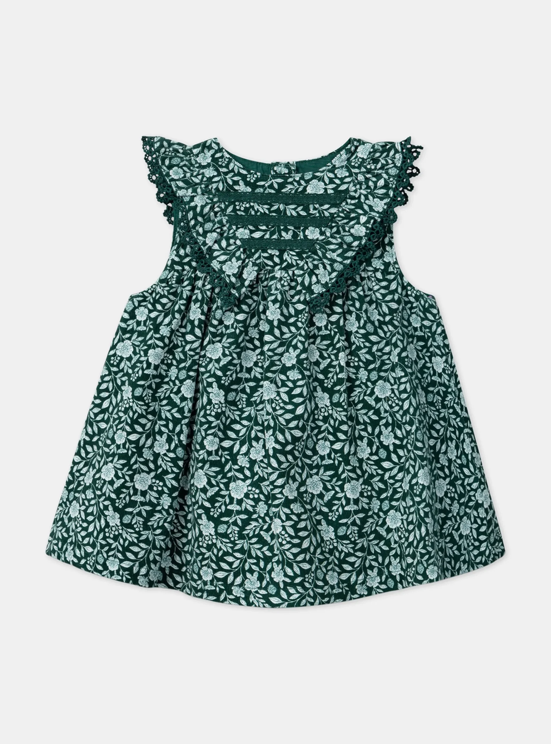 Dress | Dress-Sergent Major Green JUMPER DRESS
