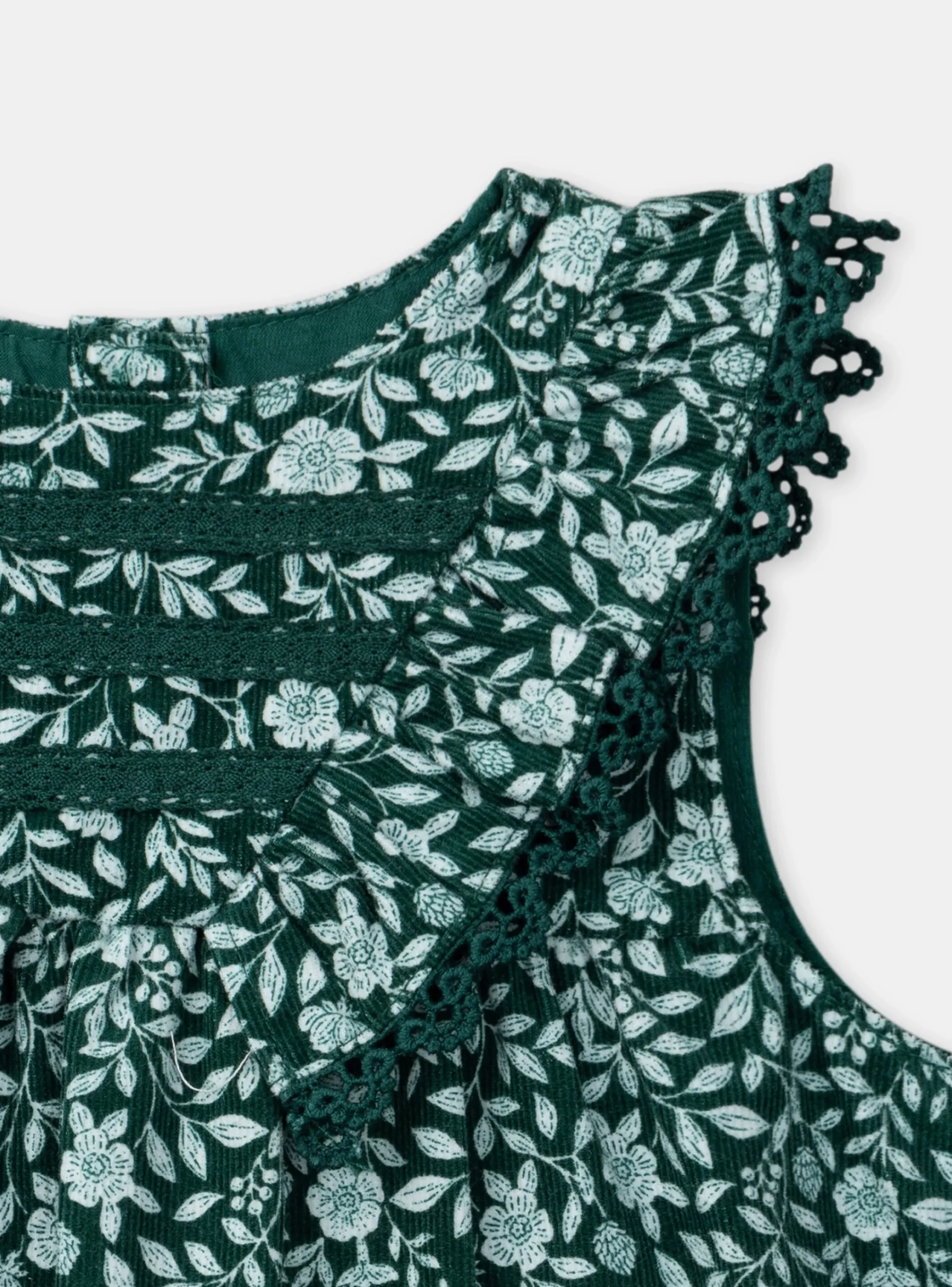 Dress | Dress-Sergent Major Green JUMPER DRESS