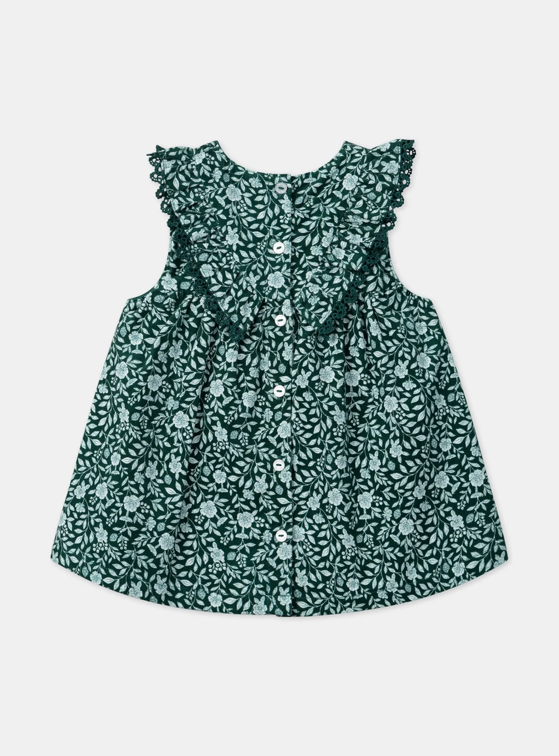 Dress | Dress-Sergent Major Green JUMPER DRESS