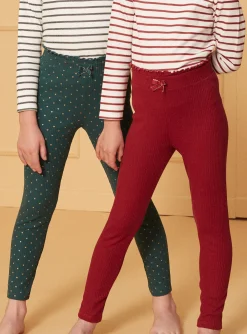Trousers, Jeans And Legging-Sergent Major Green LEGGINGS (bottom)