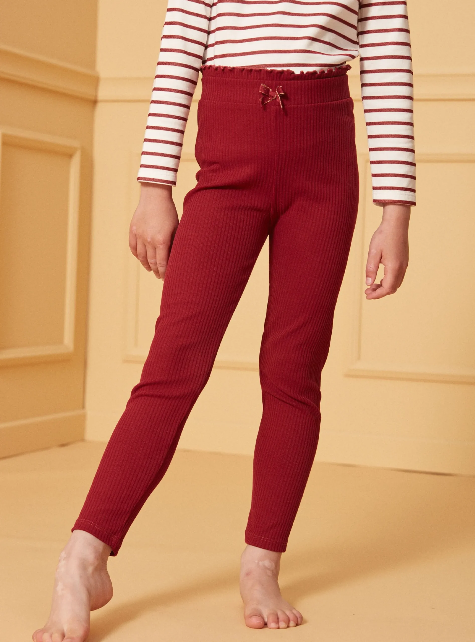 Trousers, Jeans And Legging-Sergent Major Green LEGGINGS (bottom)