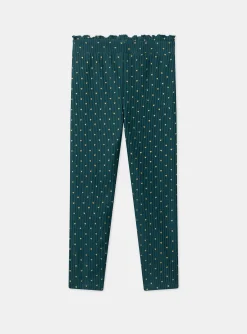 Trousers, Jeans And Legging-Sergent Major Green LEGGINGS (bottom)