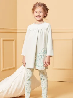 Pajamas-Sergent Major Green NIGHT DRESS
