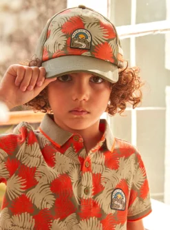 Hats-Sergent Major Green printed cap