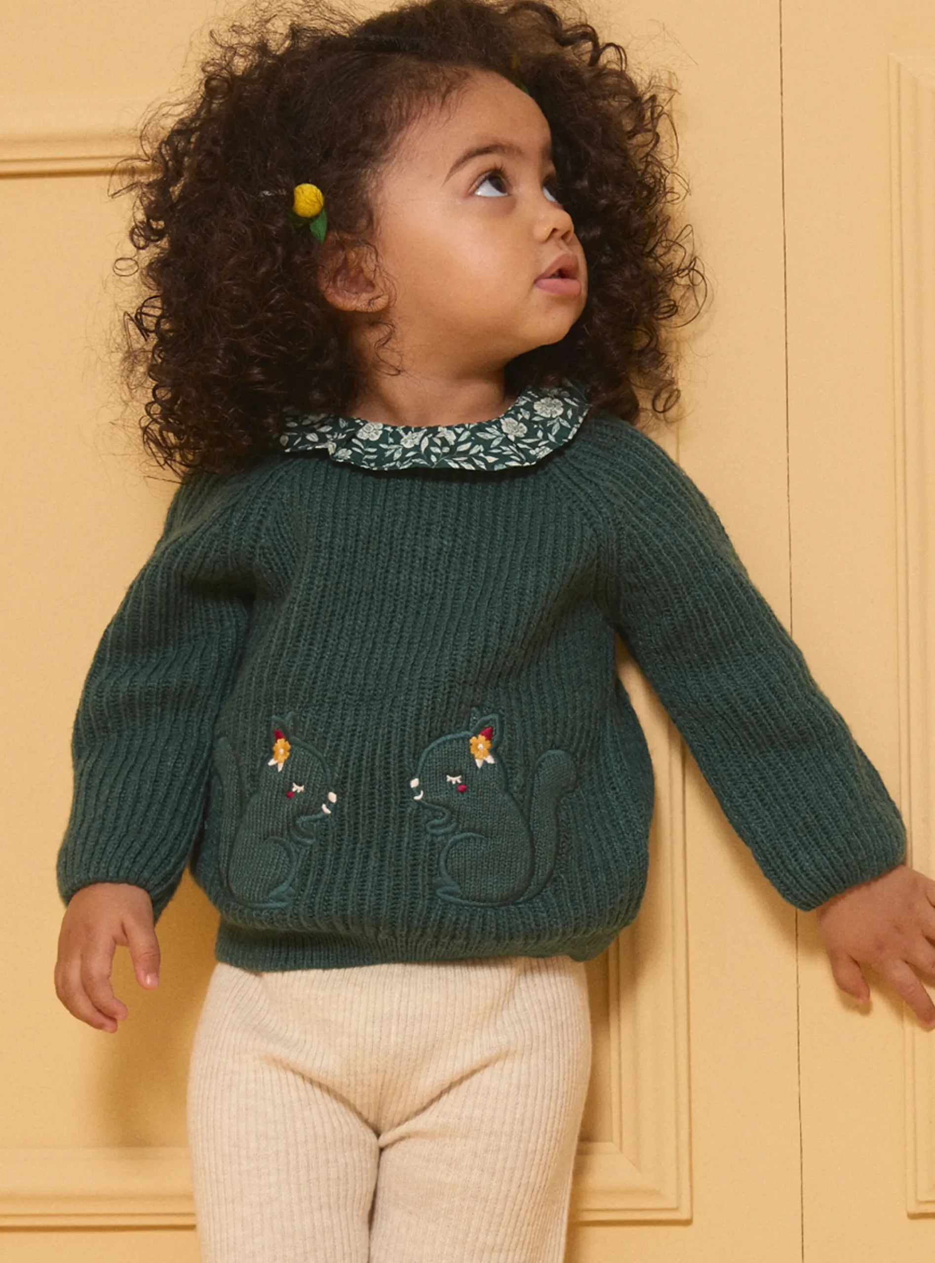 Knitwear, Sweater, Cardigan | Knitwear, Sweater, Cardigan-Sergent Major Green PULLOVER