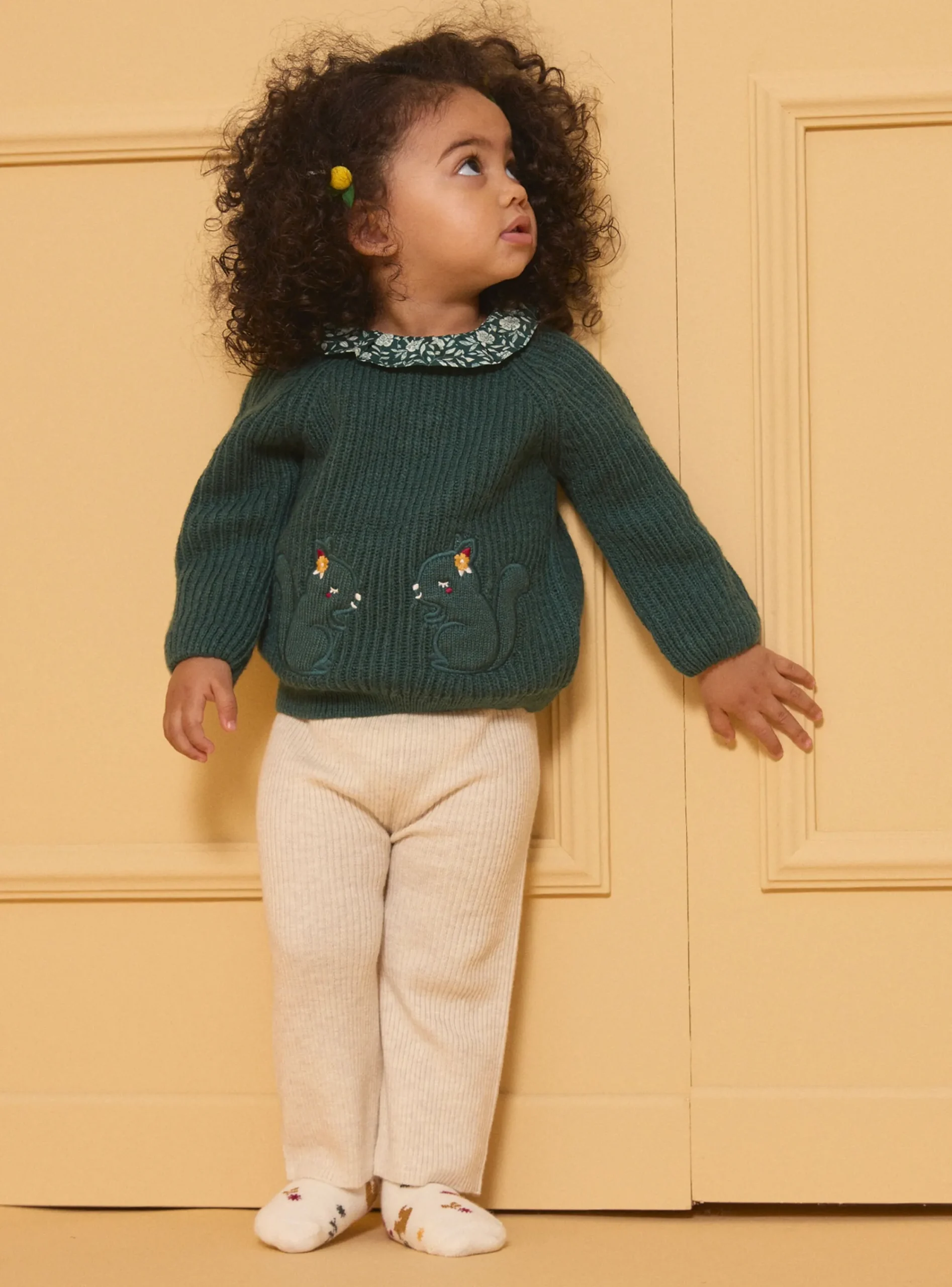 Knitwear, Sweater, Cardigan | Knitwear, Sweater, Cardigan-Sergent Major Green PULLOVER
