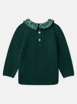 Knitwear, Sweater, Cardigan | Knitwear, Sweater, Cardigan-Sergent Major Green PULLOVER