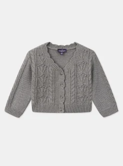 Knitwear, Sweater, Cardigan | Knitwear, Sweater, Cardigan-Sergent Major Grey CARDIGAN