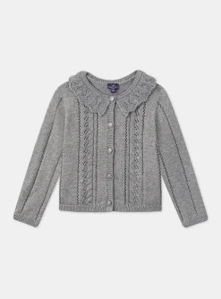 Knitwear, Sweater, Cardigan-Sergent Major Grey CARDIGAN