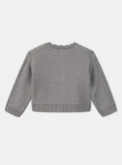 Knitwear, Sweater, Cardigan | Knitwear, Sweater, Cardigan-Sergent Major Grey CARDIGAN