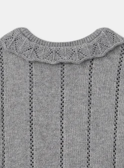 Knitwear, Sweater, Cardigan-Sergent Major Grey CARDIGAN