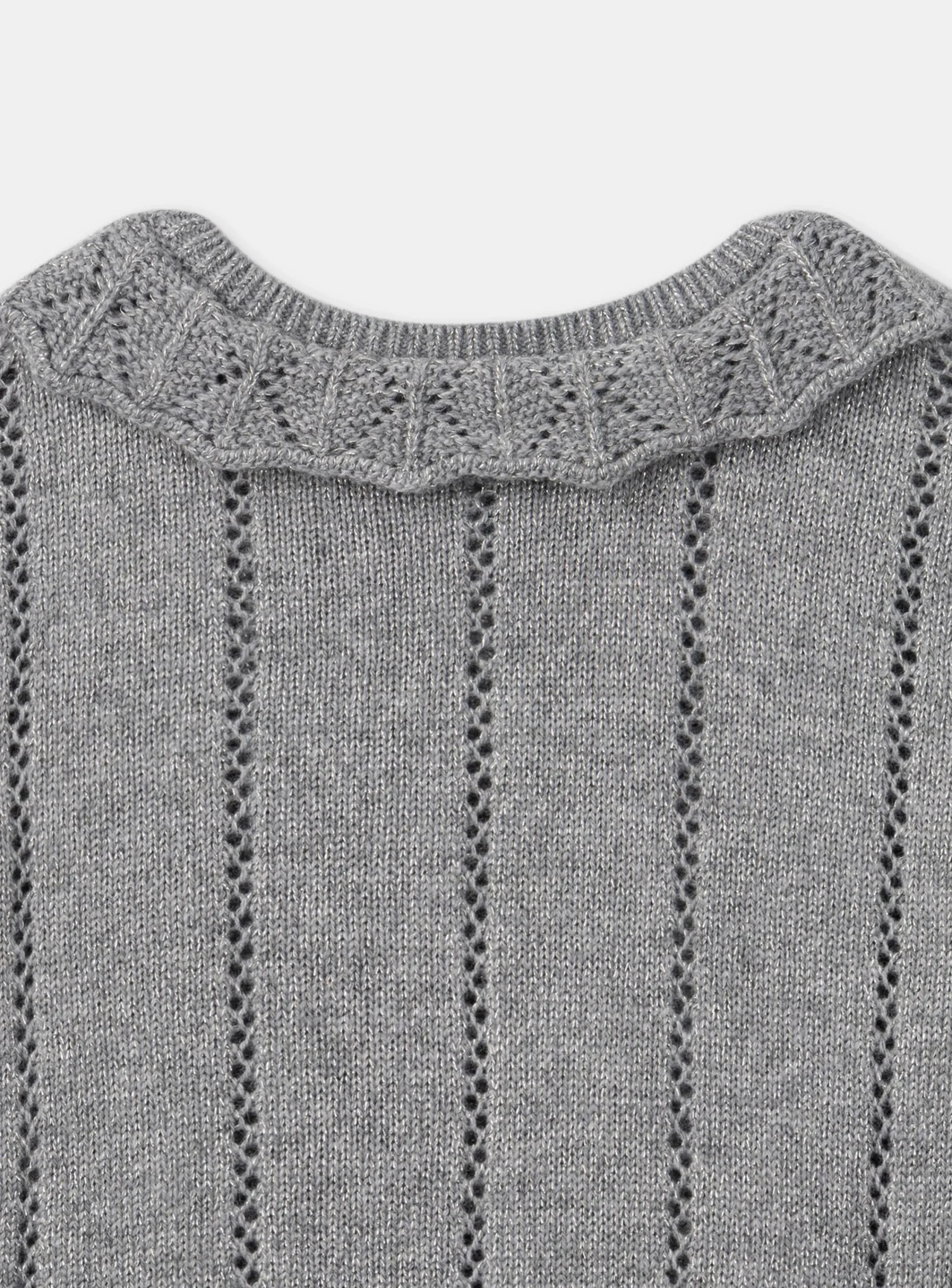 Knitwear, Sweater, Cardigan-Sergent Major Grey CARDIGAN