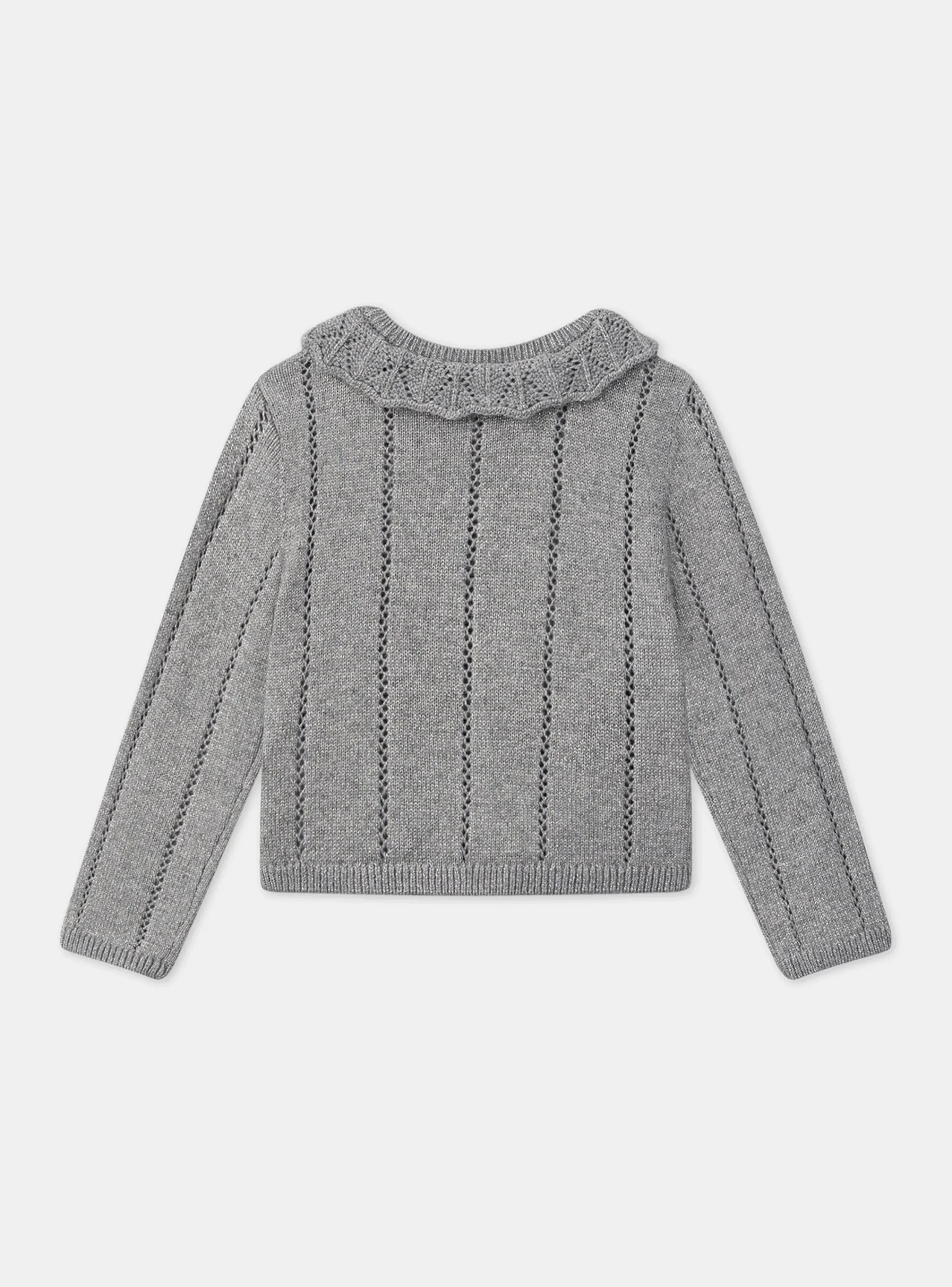 Knitwear, Sweater, Cardigan-Sergent Major Grey CARDIGAN