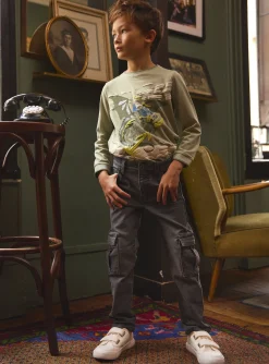 Trousers, Jeans-Sergent Major Grey denim JEANS