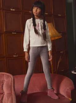 Trousers, Jeans And Legging-Sergent Major Grey LEGGINGS (bottom)