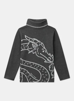 Knitwear, Sweater, Cardigan-Sergent Major Grey TURTLE NECK
