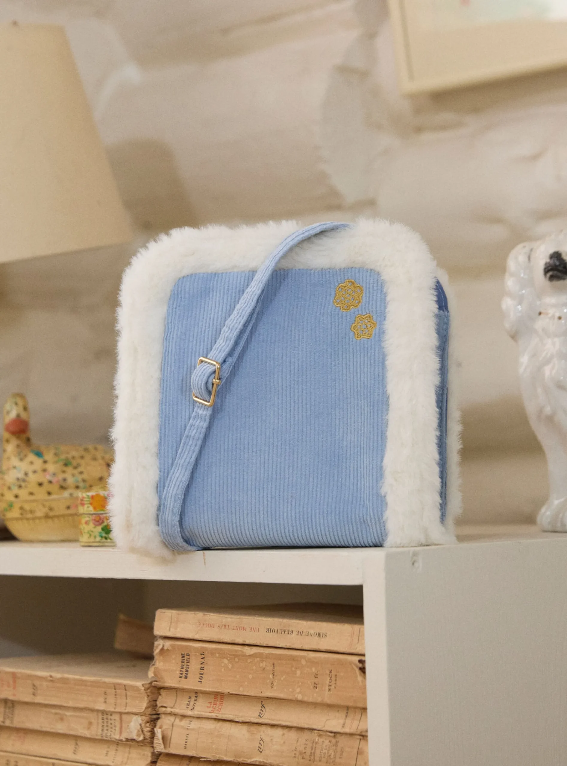 Bag & Umbrella-Sergent Major Greyish blue BAG AND POUCH