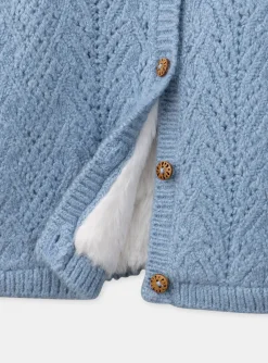 Knitwear, Sweater, Cardigan | Knitwear, Sweater, Cardigan-Sergent Major Greyish blue CARDIGAN