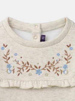 Shirt, T-shirt-Sergent Major Heather beige SWEAT SHIRT